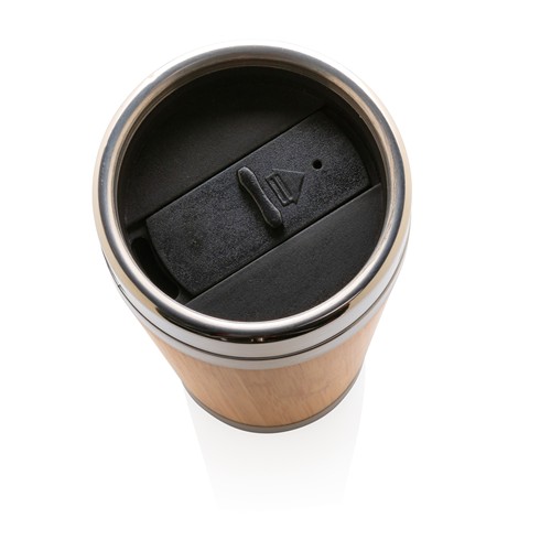 marrón Taza de bambú