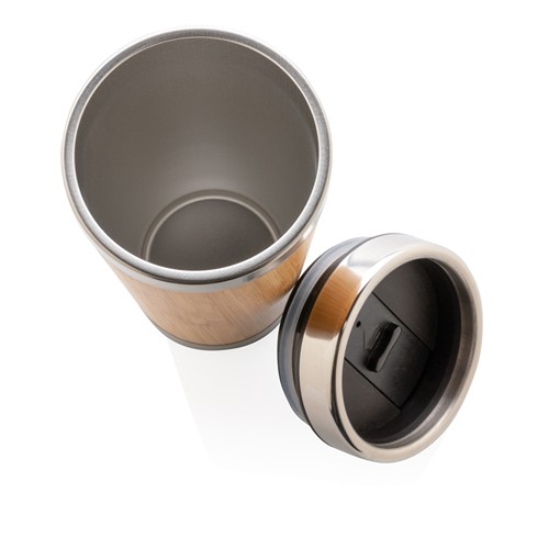 marrón Taza de bambú