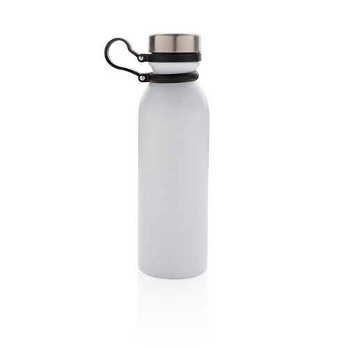 white Botella de cobre al vacío con asa