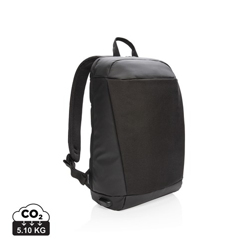 MOCHILA MADRID ANTIROBO CON RFID Y USB SIN PVC