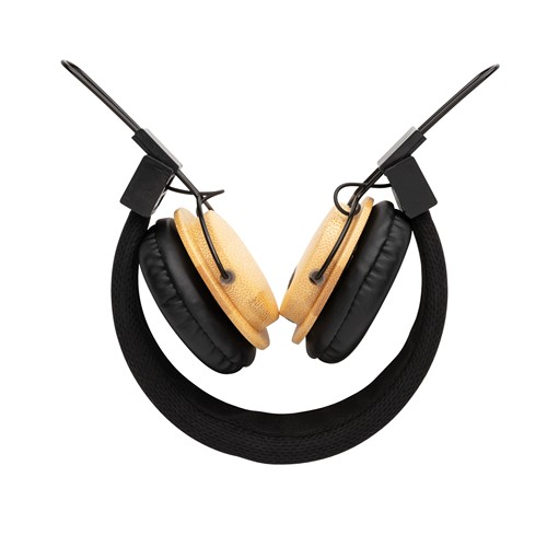 Casque audio sans fil en bambou - 7