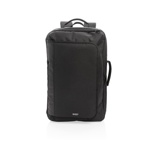 black Mochila de viaje convertible Swiss Peak sin PVC
