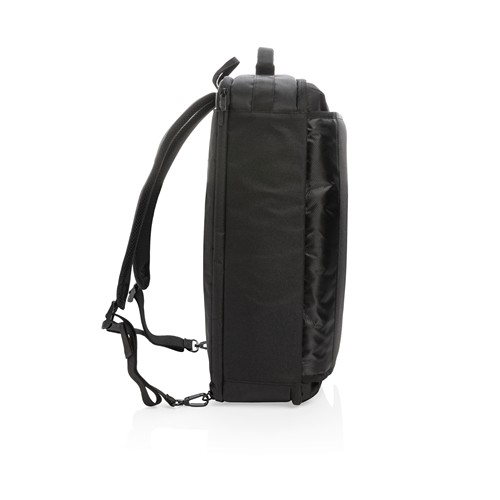 black Mochila de viaje convertible Swiss Peak sin PVC