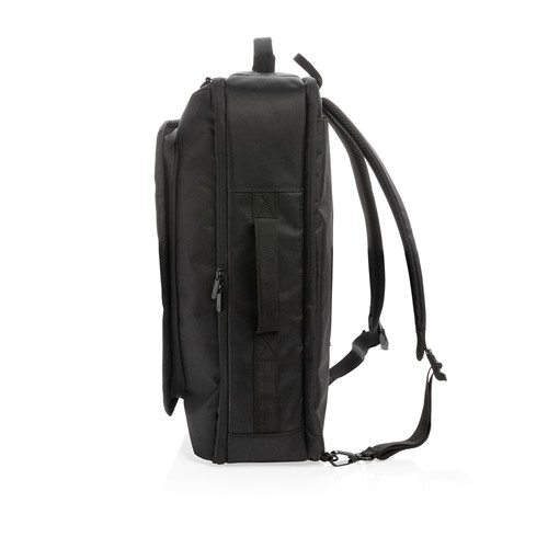 black Mochila de viaje convertible Swiss Peak sin PVC