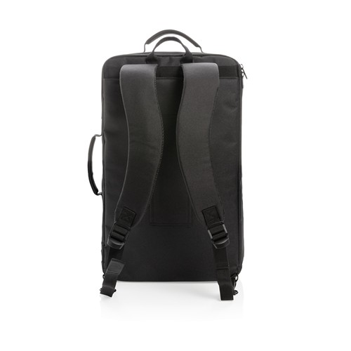 black Mochila de viaje convertible Swiss Peak sin PVC