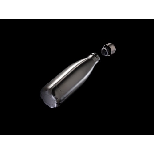 Botella de acero inoxidable aislada al vacío