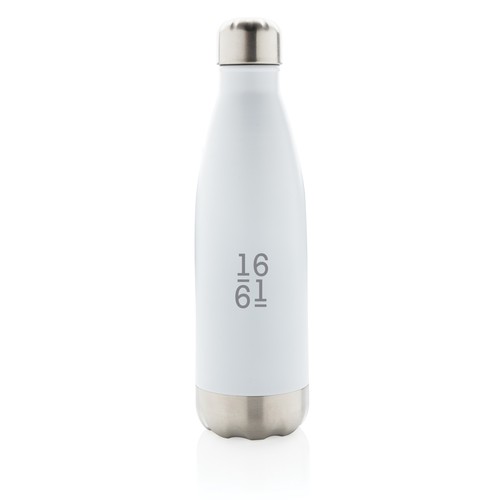 Botella de acero inoxidable aislada al vacío