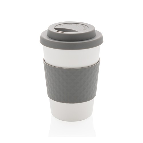 gray Taza de café reutilizable 270ml