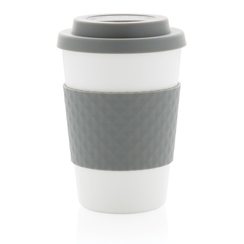 gray Taza de café reutilizable 270ml