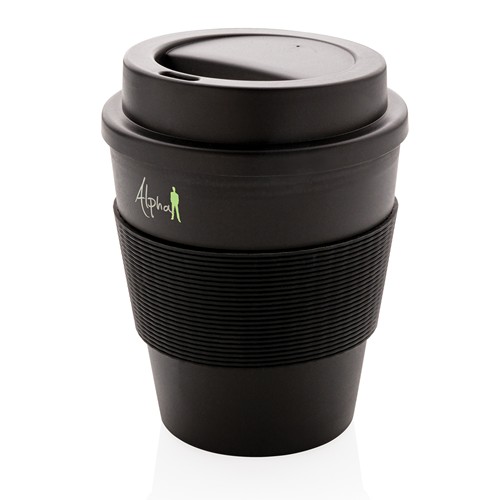Mug en PP recyclable avec couvercle à vis 350ml thumbnail 5