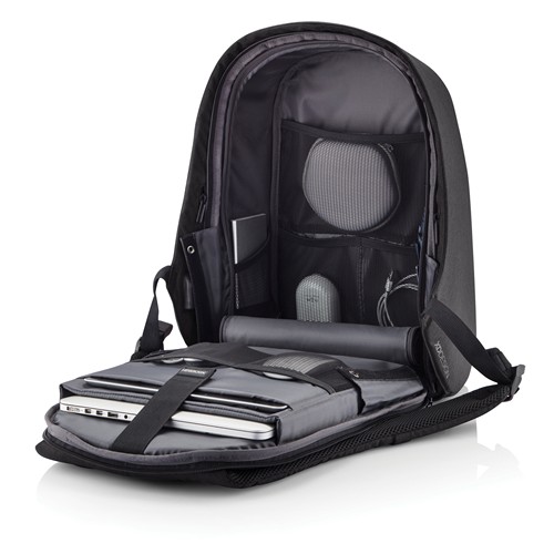 antracita Bobby Hero Small, mochila antirrobo