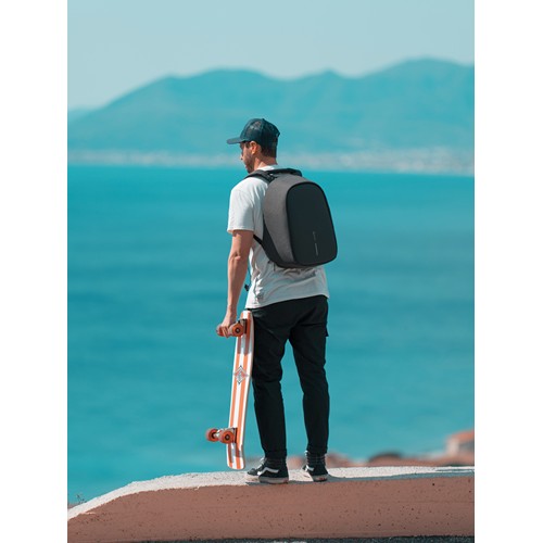 antracita Bobby Hero Small, mochila antirrobo