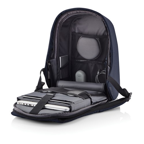 azul marino Bobby Hero Small, mochila antirrobo