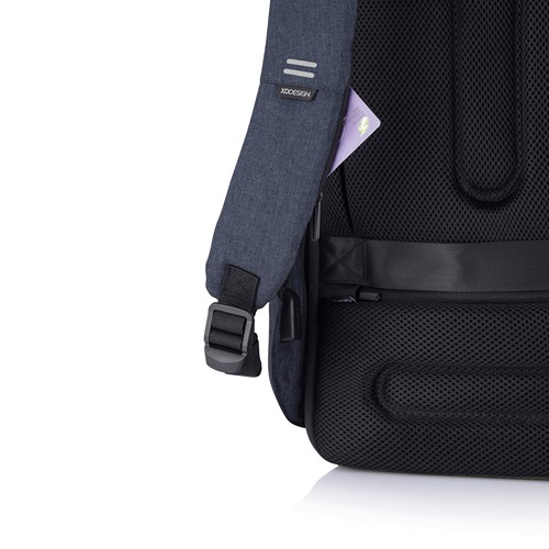 azul marino Bobby Hero Small, mochila antirrobo
