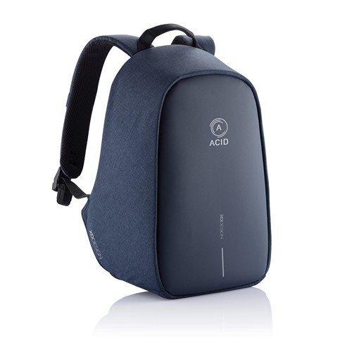 azul marino Bobby Hero Small, mochila antirrobo