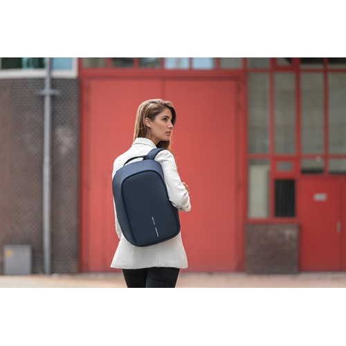azul marino Bobby Hero Small, mochila antirrobo