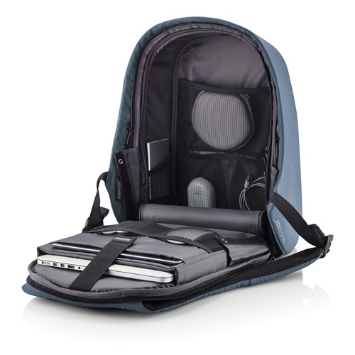 azul claro Bobby Hero Small, mochila antirrobo