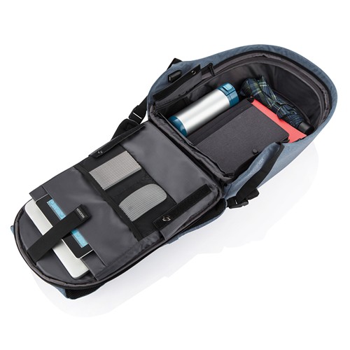 azul claro Bobby Hero Small, mochila antirrobo