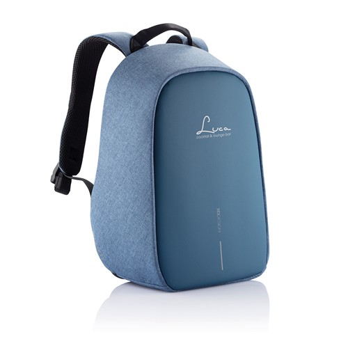 azul claro Bobby Hero Small, mochila antirrobo