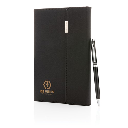 Set carnets de notes A5 et stylo Swiss Peak - 8