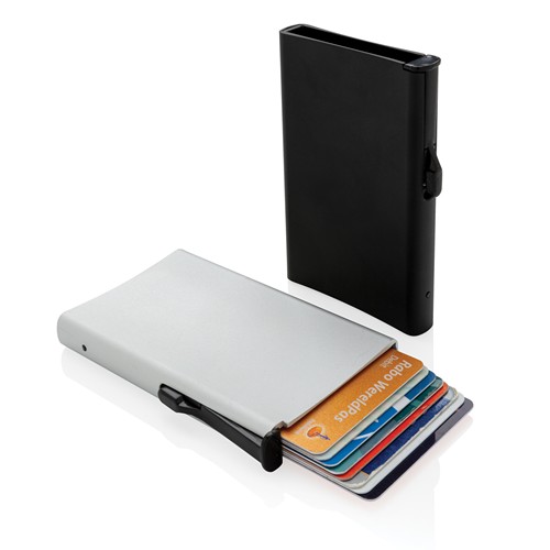 Tarjetero RFID de aluminio estándar