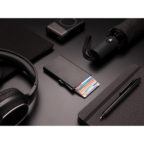 Porte cartes anti-RFID en aluminium - 8