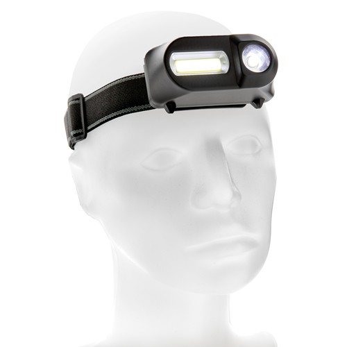 Lampe frontale avec LED et COB - 3
