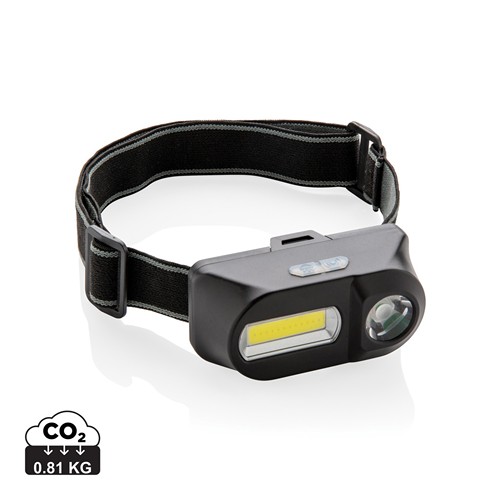 Lampe frontale avec LED et COB - 1