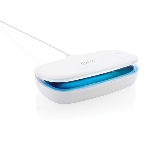 Boîte de stérilisation UV-C avec chargeur sans fil 5W - 14