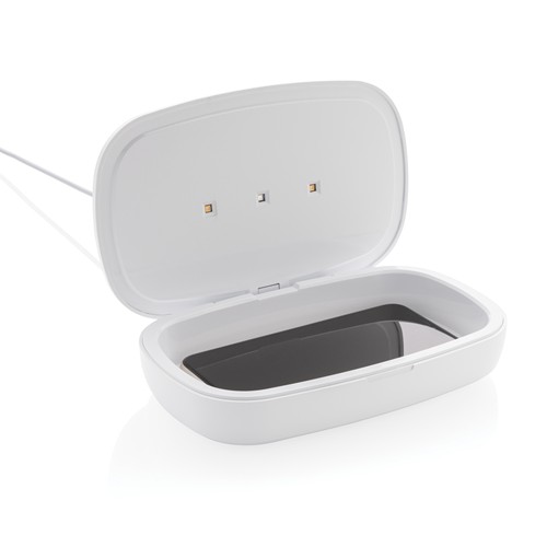 Boîte de stérilisation UV-C avec chargeur sans fil 5W - 5