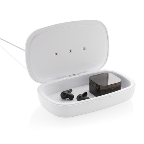 Boîte de stérilisation UV-C avec chargeur sans fil 5W - 6