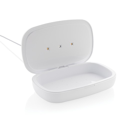 Boîte de stérilisation UV-C avec chargeur sans fil 5W - 7