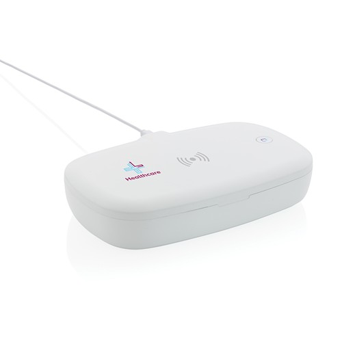 Boîte de stérilisation UV-C avec chargeur sans fil 5W - 16