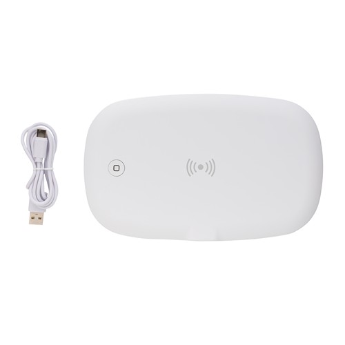 Boîte de stérilisation UV-C avec chargeur sans fil 5W - 12