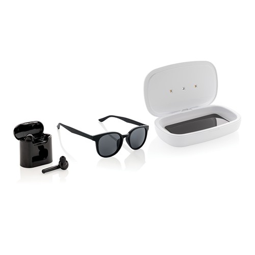 Boîte de stérilisation UV-C avec chargeur sans fil 5W - 15