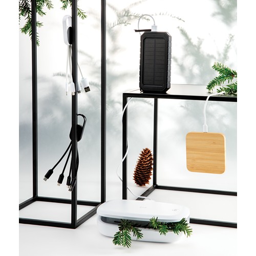 Boîte de stérilisation UV-C avec chargeur sans fil 5W - 18