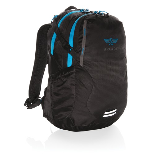 black Mochila mediana Explorer de senderismo 26L sin PVC