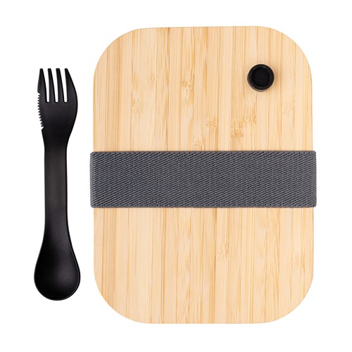 Boîte repas en verre avec couvercle en bambou - 6