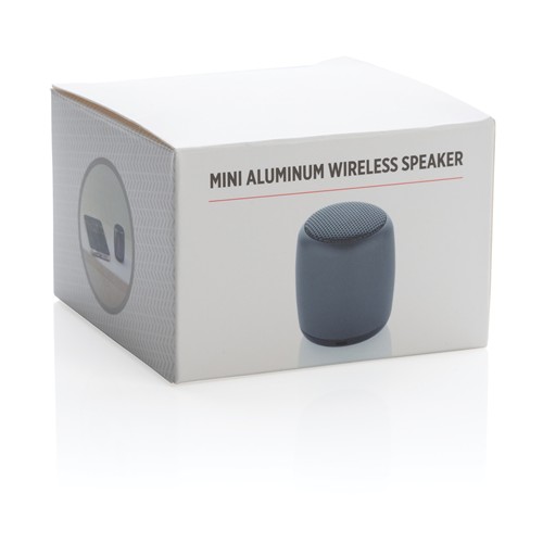 Mini enceinte sans fil en aluminium - 8