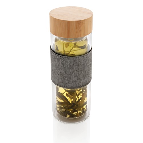 Bouteille à double paroi en verre Impact - 3