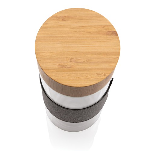 Bouteille à double paroi en verre Impact - 8