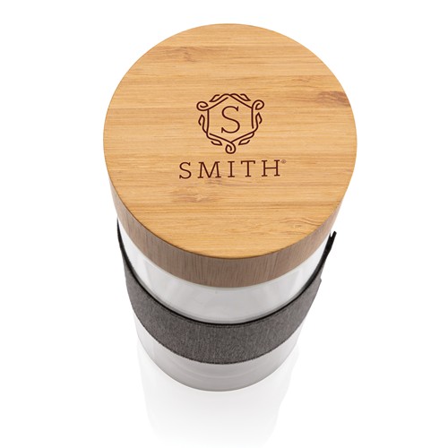 Bouteille à double paroi en verre Impact - 10