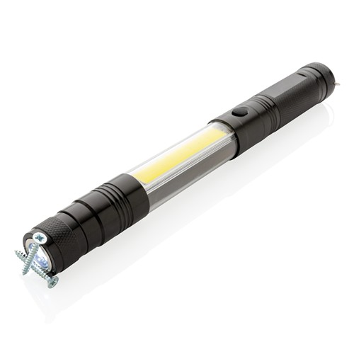 Gran luz telescópica con COB