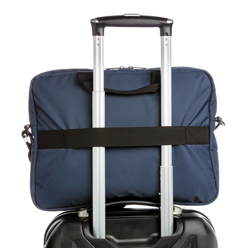 azul marino Maletín Impact AWARE ™ RPET 15,6