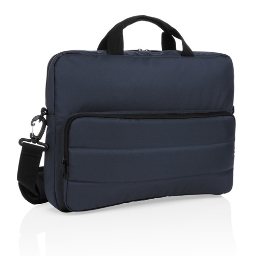 azul marino Maletín Impact AWARE ™ RPET 15,6