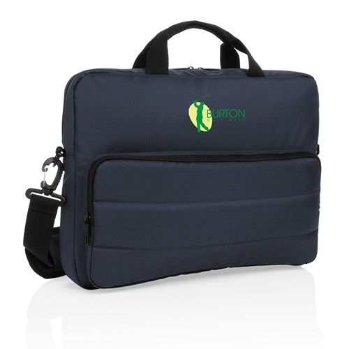 azul marino Maletín Impact AWARE ™ RPET 15,6