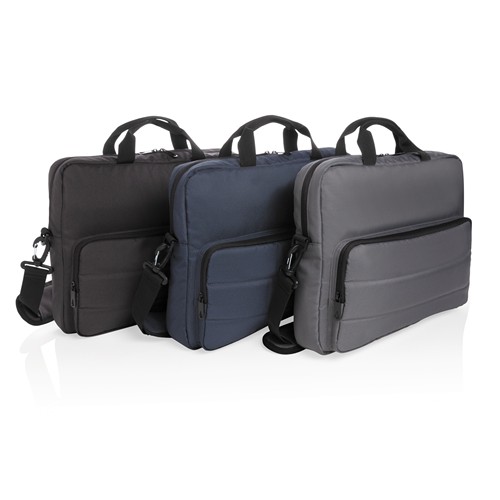azul marino Maletín Impact AWARE ™ RPET 15,6