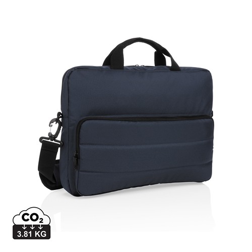 azul marino Maletín Impact AWARE ™ RPET 15,6