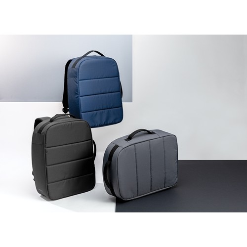 black Mochila antirrobo para portátil 15,6