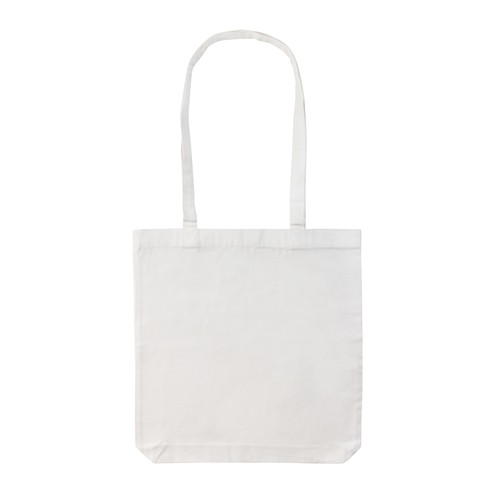 white Bolsa de algodón reciclado Impact Aware ™